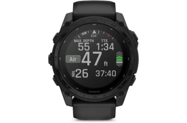 Image of Garmin Tactix 8 Premium Tactical GPS Watch - Solar Elite, 51mm, Black, 010-03407-10