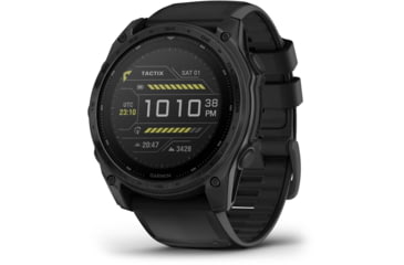Image of Garmin Tactix 8 Premium Tactical GPS Watch - Solar Elite, 51mm, Black, 010-03407-10
