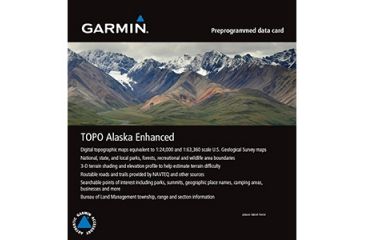 Image of Garmin Topo Alaska Enhanced 010C105700