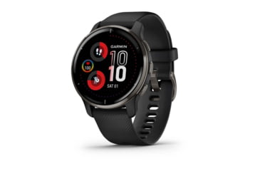 Image of Garmin Venu 2 Plus Smartwatch, Black/Slate, 43mm, 010-02496-01