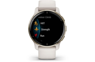Image of Garmin Venu 2 Plus Smartwatch, Ivory/Cream Gold, 40mm, Rechargeable, 0100249602