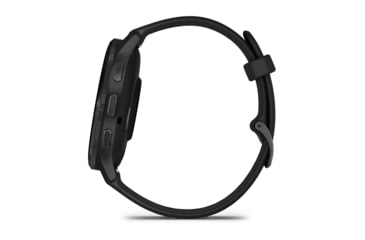 Image of Garmin Venu 3 Watch, Slate Stainless Steel Bezel w/ Black Case and Silicone Band, 010-02784-01