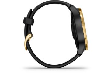 Image of Garmin Venu GPS Smartwatch, Black/Gold, 010-02173-31