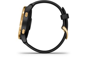 Image of Garmin Venu GPS Smartwatch, Black/Gold, 010-02173-31