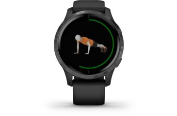 Image of Garmin Venu GPS Smartwatch, Black/Slate, 010-02173-11