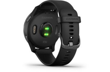 Image of Garmin Venu GPS Smartwatch, Black/Slate, 010-02173-11
