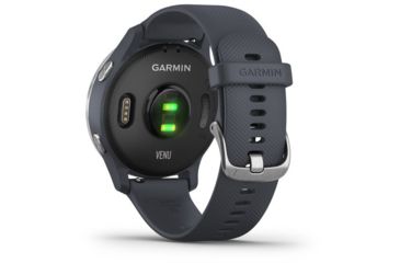 Image of Garmin Venu GPS Smartwatch, Granite Blue/Silver, 010-02173-01
