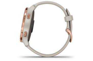 Image of Garmin Venu GPS Smartwatch, Light Sand/Rose Gold, 010-02173-21
