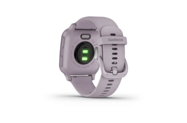 Image of Garmin Venu SQ GPS Smartwatch, Metallic Orchid Aluminum Bezel with Orchid Case and Silicone Band, 010-02427-02