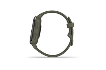 Image of Garmin Venu SQ GPS Smartwatch - Music Edition, Slate Aluminum Bezel with Moss Case and Silicone Band, 010-02426-03