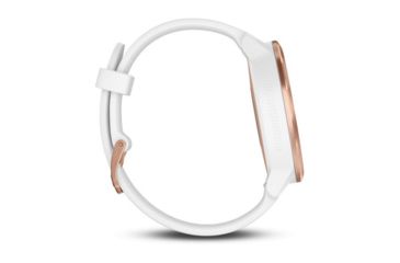 Image of Garmin Vivoactive 3, English Only, Silicone, White/Rose Gold 010-01769-09