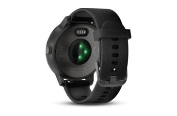 Image of Garmin Vivoactive 3, English Only, Silicone, Black/Black/Slate 010-01769-11
