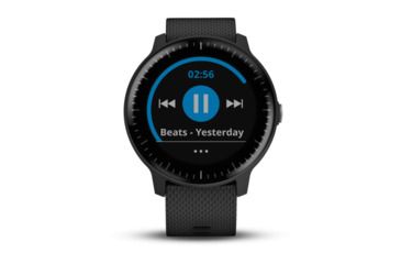 Image of Garmin Vivoactive 3 Music, NA, GPS, Wi-Fi, Black/Silver 010-01985-01