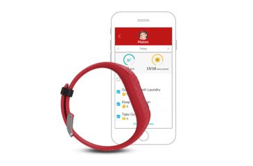 Image of Garmin Vivofit jr. 2, Kid's Activity Tracker, Star Wars - Dark Side, Red 010-01909-3B