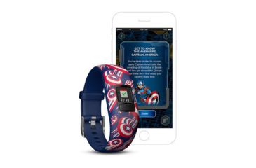 Image of Garmin Vivofit jr2, English Only, Adjustable, Captain America 010-01909-32