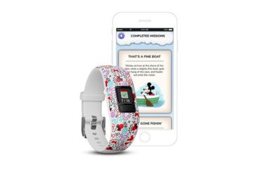 Image of Garmin Vivofit jr2, English Only, Adjustable, Minnie Mouse 010-01909-30