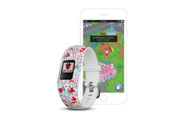 Image of Garmin Vivofit jr2, English Only, Adjustable, Minnie Mouse 010-01909-30