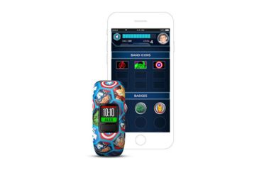 Image of Garmin Vivofit jr2, English Only, Stretchy, Avengers 010-01909-22