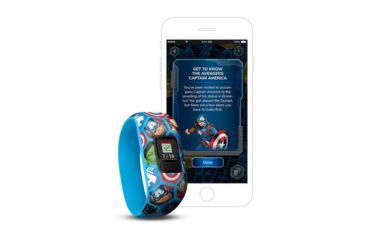Image of Garmin Vivofit jr2, English Only, Stretchy, Avengers 010-01909-22