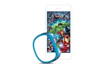 Image of Garmin Vivofit jr2, English Only, Stretchy, Avengers 010-01909-22