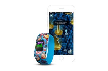 Image of Garmin Vivofit jr2, English Only, Stretchy, Avengers 010-01909-22
