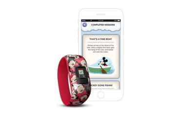Image of Garmin Vivofit jr2, English Only, Stretchy, Minnie Mouse 010-01909-20