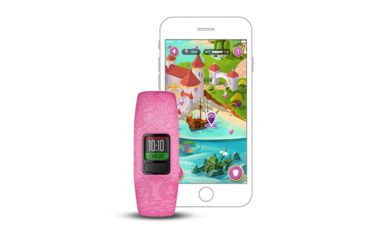 Image of Garmin Vivofit jr2, NA/AUS, Adjustable, Princess, Pink 010-01909-33