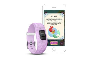 Image of Garmin Vivofit jr2, NA/AUS, Adjustable, Princess, Purple 010-01909-34