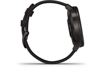 Image of Garmin Vivomove 3 Style Hybrid Smartwatch w/Nylon Band, Black/Slate, 010-02240-03