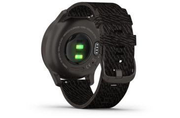 Image of Garmin Vivomove 3 Style Hybrid Smartwatch w/Nylon Band, Black/Slate, 010-02240-03