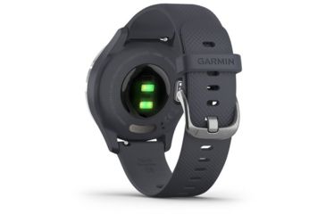 Image of Garmin Vivomove 3S Hybrid Smartwatch, Granite Blue/Silver, 010-02238-00