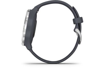 Image of Garmin Vivomove 3S Hybrid Smartwatch, Granite Blue/Silver, 010-02238-00
