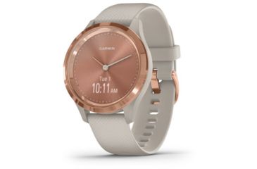 Image of Garmin Vivomove 3S Hybrid Smartwatch, Light Sand/Rose Gold, 010-02238-02