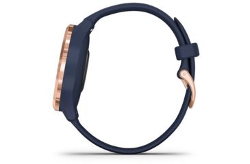 Image of Garmin Vivomove 3S Hybrid Smartwatch, Navy/Rose Gold, 010-02238-03