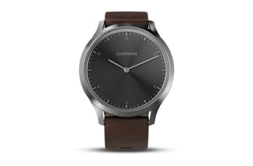 Image of Garmin Vivomove HR, ENG, Premium, Black/Silver, Large, 010-01850-14