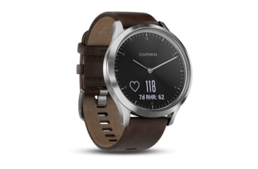 Image of Garmin Vivomove HR, ENG, Premium, Black/Silver, Large, 010-01850-14