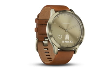 Image of Garmin Vivomove HR, ENG, Premium, Gold/Gold, Small/Medium, 010-01850-15