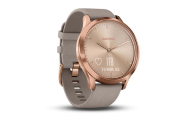 Image of Garmin Vivomove HR, ENG, Premium, Rose Gold/Gray, One Size, 010-01850-19