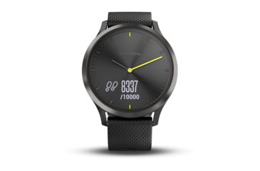 Image of Garmin Vivomove HR, ENG, Sport, Black/Black, Large 010-01850-11