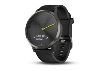 Image of Garmin Vivomove HR, ENG, Sport, Black/Black, Large 010-01850-11