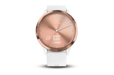 Image of Garmin Vivomove HR, ENG, Sport, Rose Gold/White, Small/Medium 010-01850-12