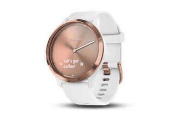 Image of Garmin Vivomove HR, ENG, Sport, Rose Gold/White, Small/Medium 010-01850-12