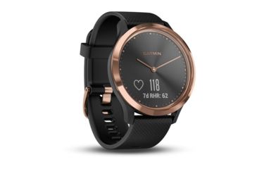 Image of Garmin Vivomove HR, ENG, Sport, Black/Rose Gold, Small/Medium 010-01850-16