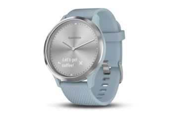 Image of Garmin Vivomove HR, ENG, Sport, Seafoam/Silver, Small/Medium 010-01850-18