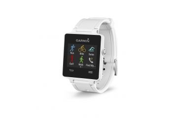 Image of Garmin vvoactive GPS Smartwatch, White 010-01297-01