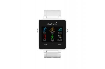 Image of Garmin vvoactive GPS Smartwatch, White 010-01297-01