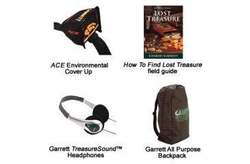 Image of Garrett ACE 250 Metal Detector SPORT PACK - Included Accessories