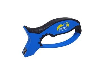 Image of Gatco By Bear &amp; Son Pull Through Sharpener w/ Kraton Soft Grip, Blue, 6800