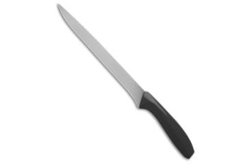 Image of Gatco By Bear &amp; Son Gatco 13.5 Fillet Kitchen Knife, 8.75in, 440, Drop Point Blade, Black Handle, Black/Gray, 13.50 inch, BHQ-211710