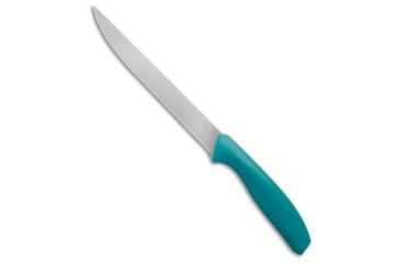 Image of Gatco By Bear &amp; Son Gatco 9.5 Kitchen Knife, 5.48in, 440, Drop Point Blade, Teal Handle, Teal/Gray, 9.50 inch, BHQ-211975